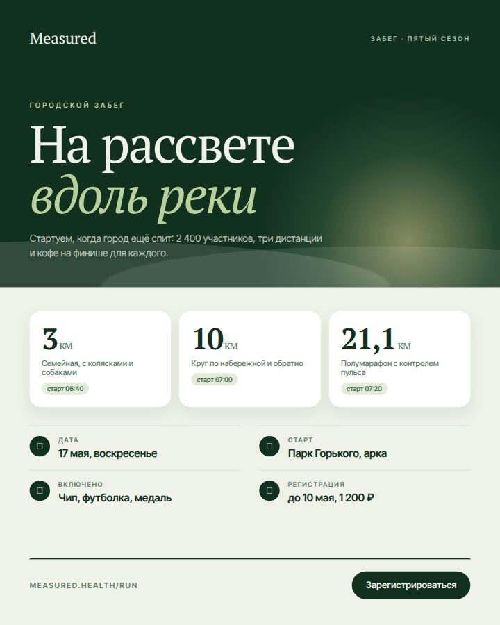 Афиши — тема measured