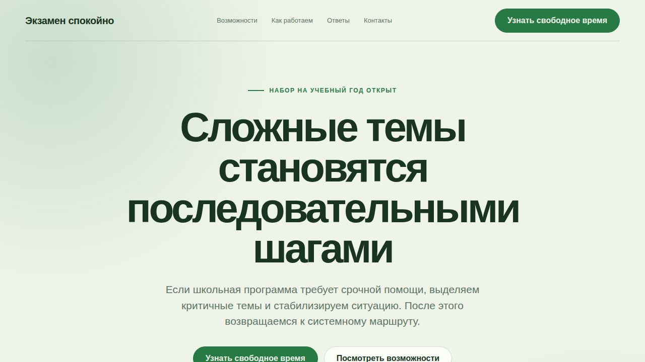 LINKFLOW — обложка примера сайта